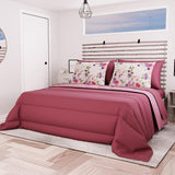 PETTI Artigiani Italiani - Vinterdyne til dobbeltseng, maxi, monokrom, dobbeltsidet, hvid, grå, 100% Made in Italy Dyner og dyner Naty Shop Plum Seng størrelse 100X200: [Quilt 170 X 260 Cm]