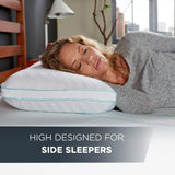 TEMPUR-PEDIC Tempur-Cloud Prohi-pude, Memory Foam, Hvid/overdådig have, King Standard-puder Naty Shop