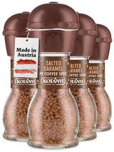 Kotanyi saltet karamel kaffe topping | feiner Caramellgeschmack, 4er Pack (4 x 65g)