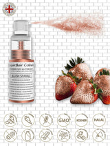 Sugarflair Pump Powder Spray, Glitter, Blush, Glitter - madfarve til kage, non-aerosol spray til kager, muffins og mere - 10g