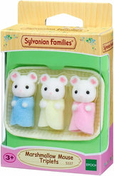Sylvanian Families L5337 Marshmallow Mouse Triplets - Dukkehusfigurer Naty Shop Dolls Standardtitel