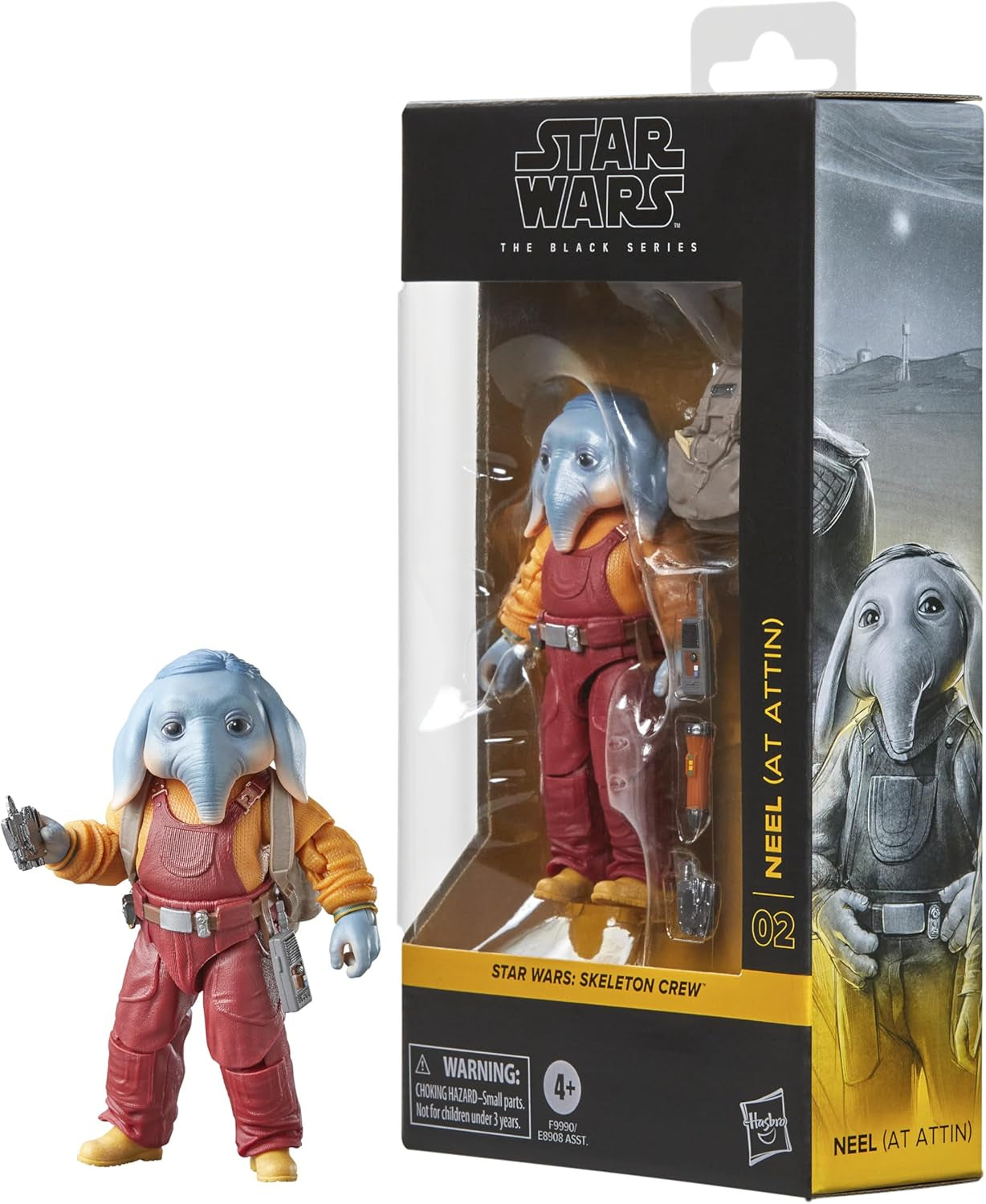 Star Wars Black Series Piratkaptajn Brutus (Port Borgo), Skeleton Crew Action Figur (15 Cm) Actionfigurer Naty Shop Neel