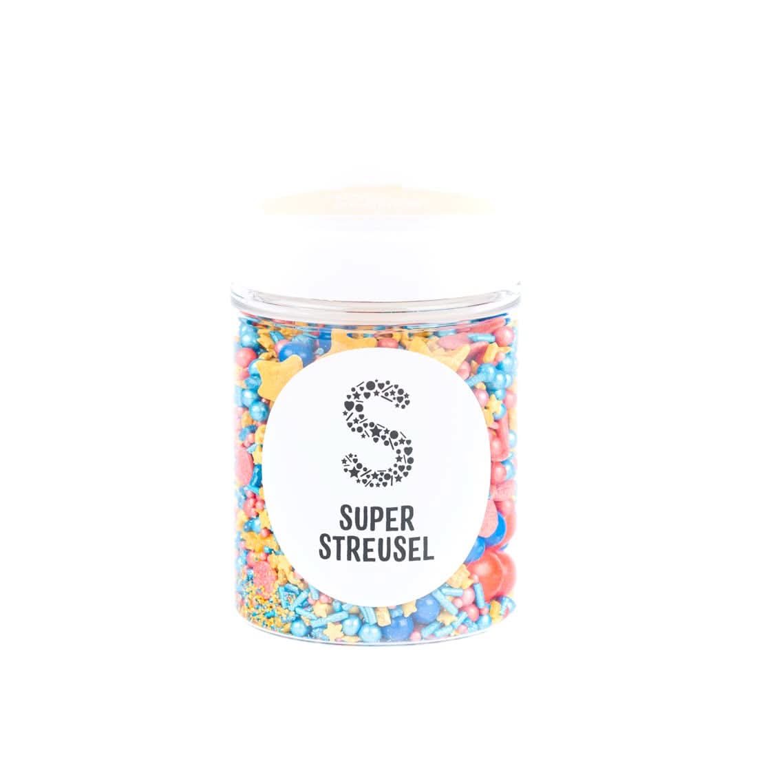 Super Streusel SuperErou, sprinkles mix, 90 gram Sprinkles Naty Shop