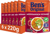 BEN'S ORIGINAL™ mexicanske ekspresris 6 x 220 g