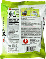 NONGSHIM - Soon Veggie Ramyun Instant Nudles - 6 x 112 g - Multi Pack