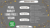 Wholefood Jordperlebyg - ikke-GMO - vegansk - mælkefri - uden tilsat sukker, 2 kg