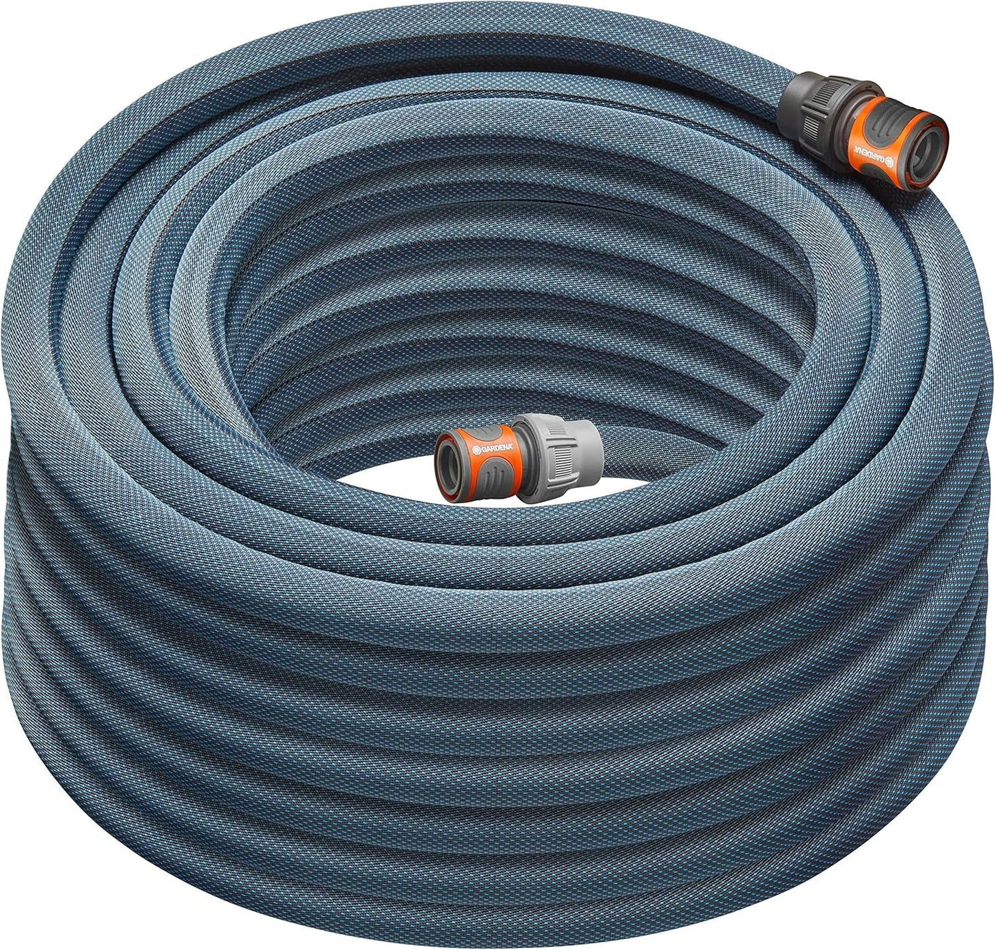 Gardena Liano Xtreme 3/4 tommer 25m sæt: Ekstremt robust tekstilhaveslange med let, vejrbestandig PVC inderslange (18482-20)