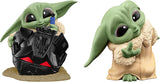 Star Wars Hasbro Bounty Collection Series 5, Grogu Figures 2-pack, Hjelmspil, Peek-a-Boo spil, Legetøj til 4+, 5,5 cm, Multi, F5941 Action Figures Naty Shop Standardtitel