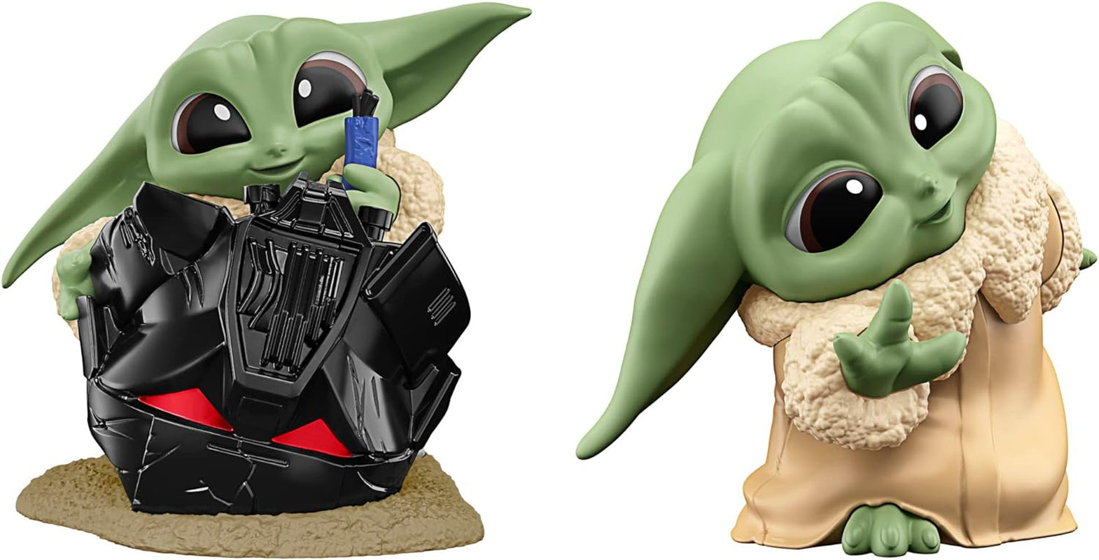 Star Wars Hasbro Bounty Collection Series 5, Grogu Figures 2-pack, Hjelmspil, Peek-a-Boo spil, Legetøj til 4+, 5,5 cm, Multi, F5941 Action Figures Naty Shop Standardtitel