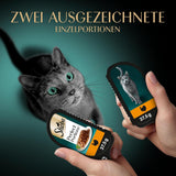SHEBA Perfect PORTIONS sauce til katte med kalkun 8 x 3 x (2 x 375g)