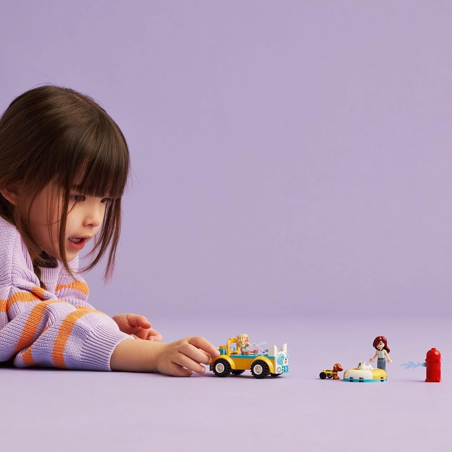 LEGO Friends mobil hundefrisørstue, legetøjslegesæt til legetøj, legetøj til børn med 2 figurer og 2 hunde til piger og drenge fra 4 år, hundeplejesæt 42635 Byggesæt Beuche den LEGO-Store