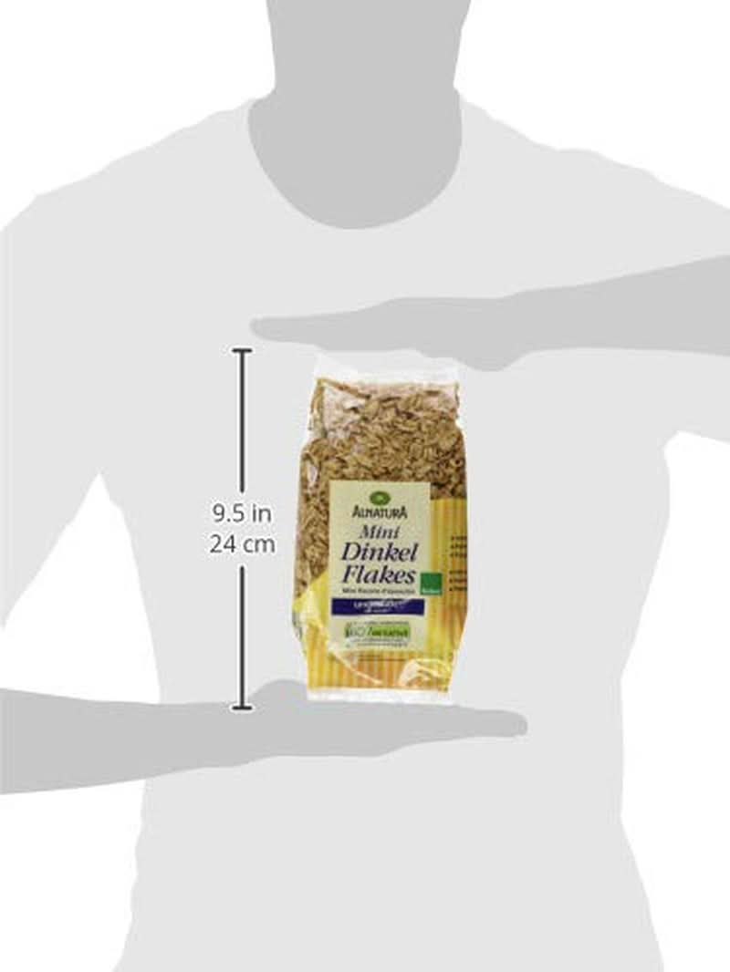 Minispeltflager - Økologisk kvalitet - Usødet, sprødt - Morgenmad, 175 gram Cereals Naty Shop