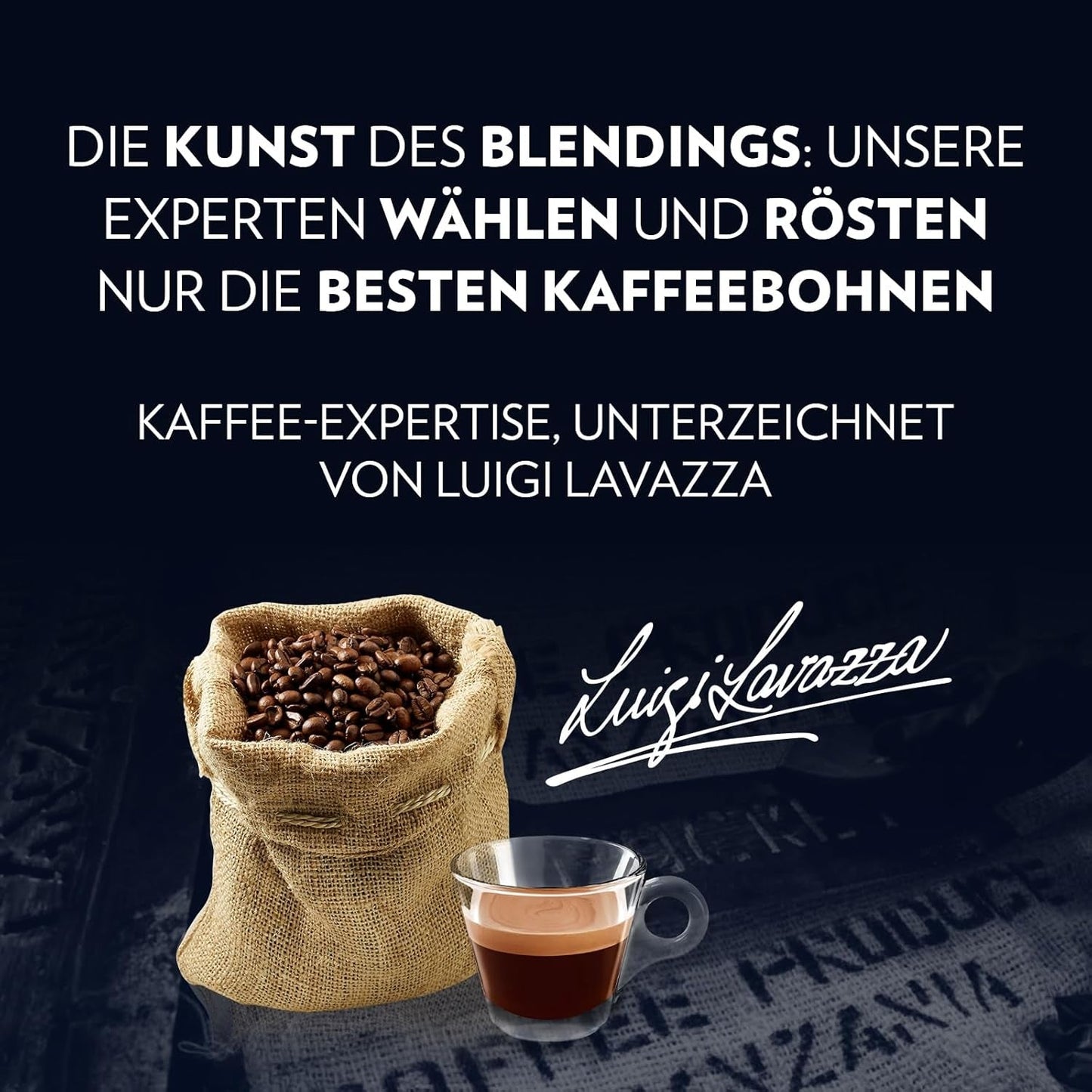Lavazza Qualità Oro, Arabica-Bohnen med frugtig-blomstret smag, 10 kapsler, Nespresso-kompatibel