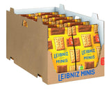 LEIBNIZ Minis chokopakke med 12 små sprøde mælkechokoladekager Bulkpakke til opbevaring eller salg (12 x 125 g)
