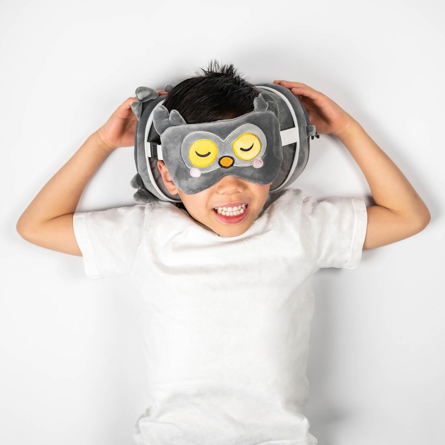 Relaxeazzz Mask Rejsepude - Winston Owl - Cute Animals Naty Shop Rejsepuder