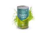 Matcha til latte Grøn teblanding med rørsukker, 400 g, vegansk, til 20 portioner