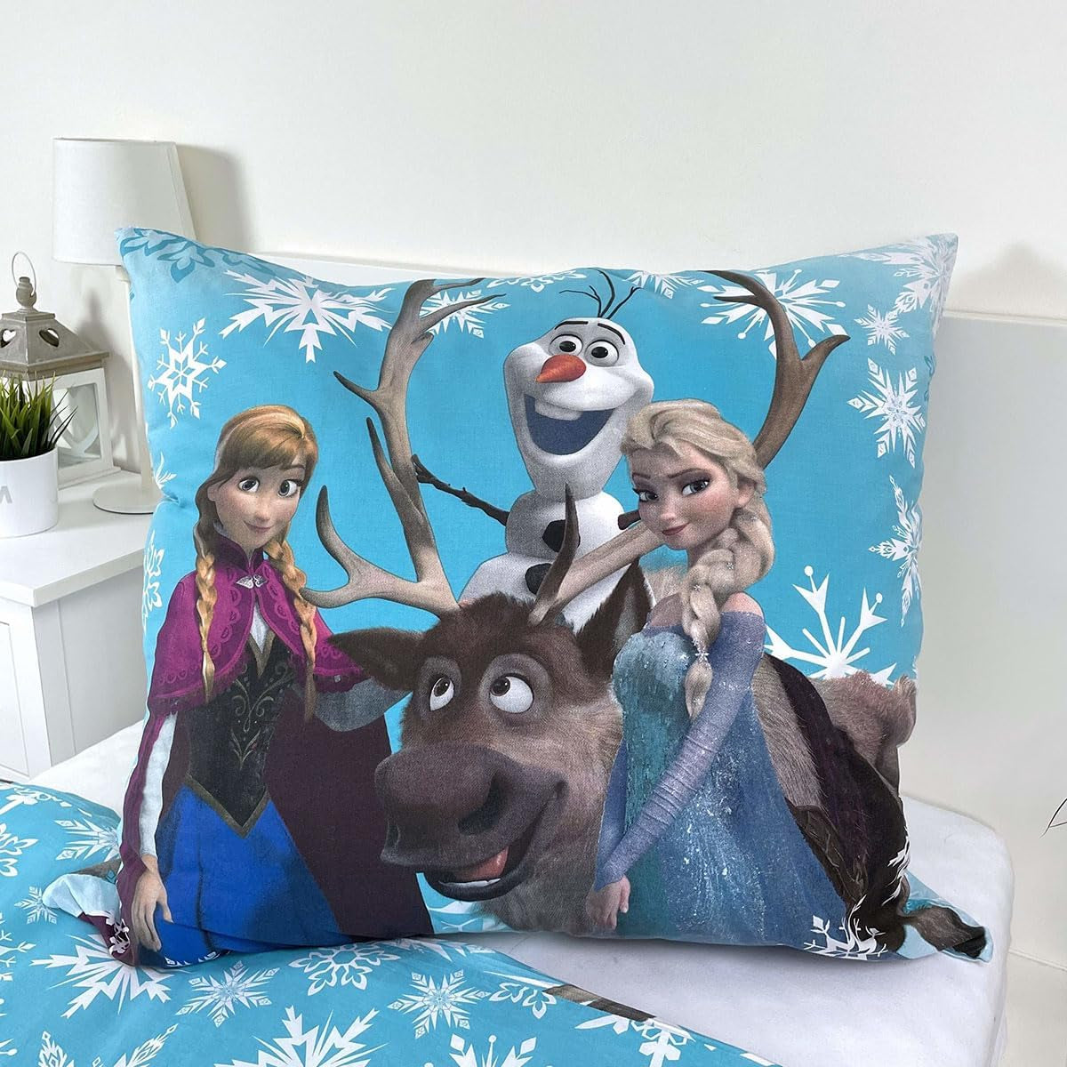 Disney Frosne Snefnug, børnesengetøj, 100% bomuld Sengetøj - børn Naty Shop