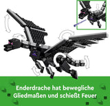 LEGO Minecraft The End Dragon and The End Ship Action-legetøj og opdagelsessæt Videospilbyggesæt Adventuresæt Gave til drenge og piger 8 år 21264 byggesæt Beuche den LEGO-Store