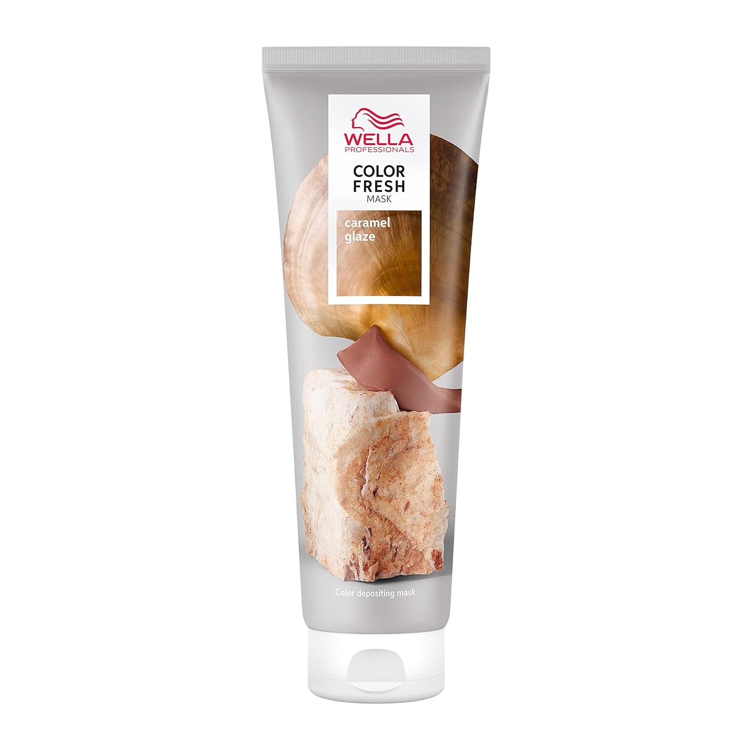 Wella Professionals Color Fresh Mask Cool Espresso - behandling for at genoplive og ændre hårfarve - nærende nuance med avocadoolie - til sort og sort hår - 150 ml Naty Shop Hair Mask Single 1 stk (pakke med 1)
