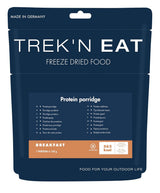 Trek'n Eat Proteingrød – Højproteinmorgenmad til friluftslivet | Frysetørret bord til camping, vandreture og ekspeditioner | Fyldende, hurtig at forberede, ideel til rejser