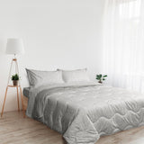 Foppapedretti Nacht&Natura dyne til dobbeltseng 2P; pearl wave, 100% bomuldsbetræk, Made in Italy Dyner og dyner Naty Shop