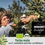 ORIGEENS BIO YERBA MATE med appelsiner 200 G - Frugtagtig te I Økologisk uristet Yerba Mate te, uden stilke og støv I Energigivende og afgiftende drik