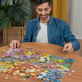 Ravensburger Puzzle 12000832 - Pokémon Adventure - Pokémon puslespil med 1000 brikker til voksne og børn over 14 år Puzzle Naty Shop