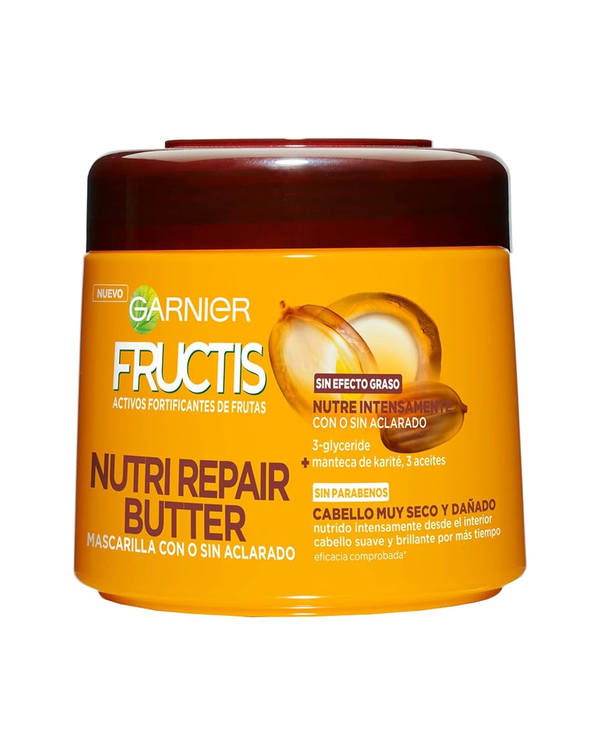 Garnier Fructis Shampoo Butter Nutri Repair Butter Mask 300ml Naty Shop Hair Mask Standard titel