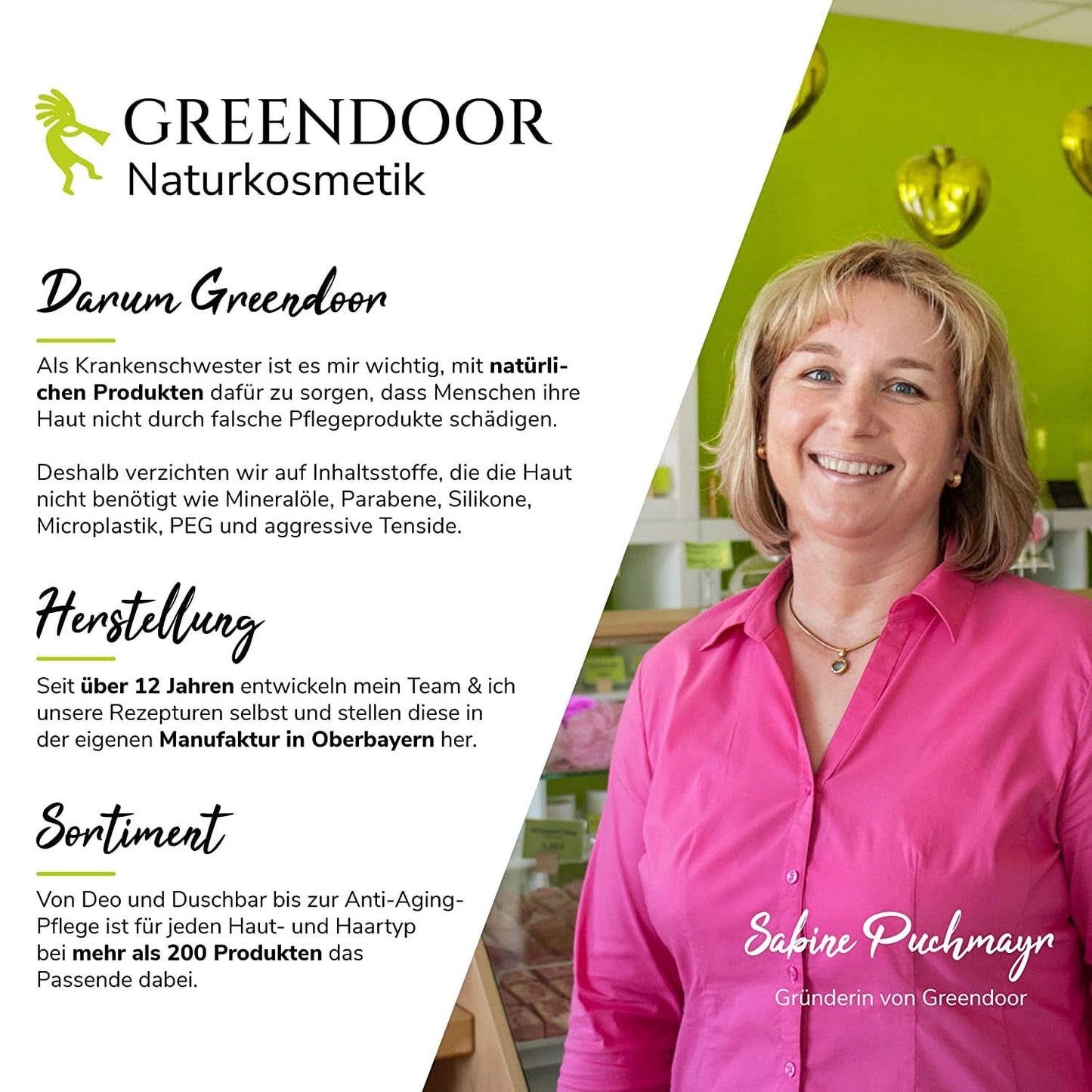 GREENDOOR Eye Balm Intense 15ml Kosmetik og skønhed Naty Shop
