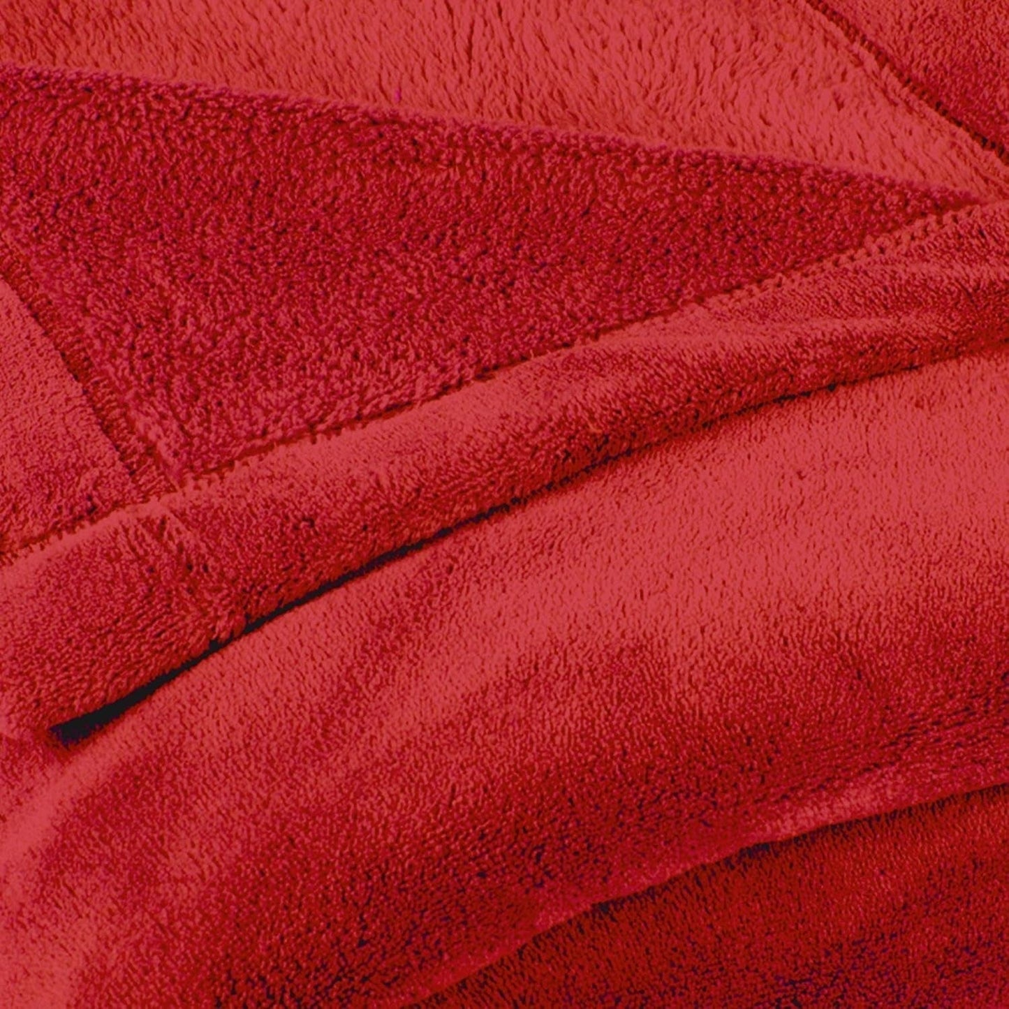 Celinatex fluffy tæppe XXL 220 X 240 Cm rødt sofatæppe varmt tæppe blødt mikrofiber Fleece Oeko-Tex Montreal Senge og betræk Besuche den CelinaTex-Store