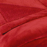Celinatex fluffy tæppe XXL 220 X 240 Cm rødt sofatæppe varmt tæppe blødt mikrofiber Fleece Oeko-Tex Montreal Senge og betræk Besuche den CelinaTex-Store
