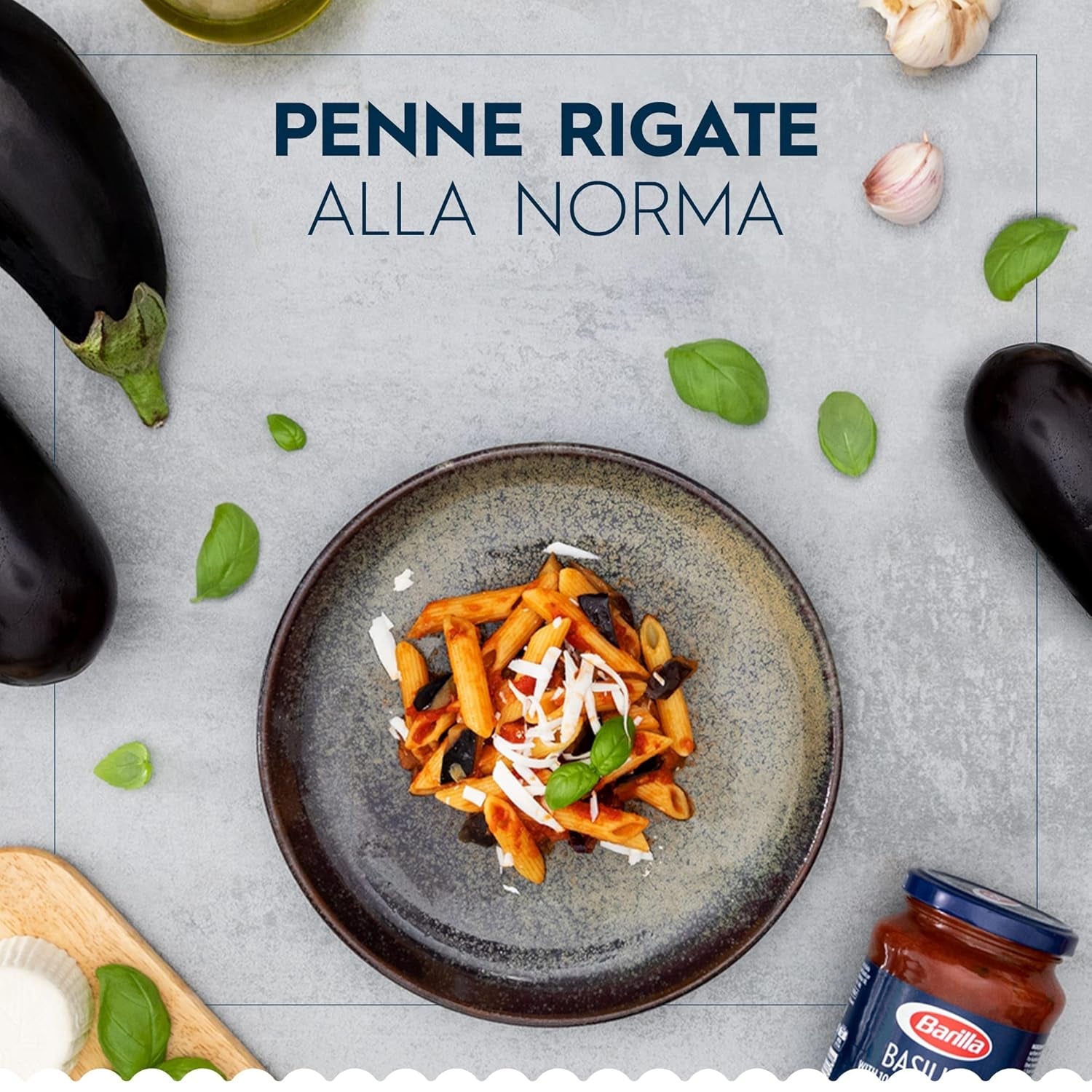 Pasta Barilla Classic Penne Rigate Nr. 73 fra højkvalitets hård hvede, altid al dente (1 x 500 g)