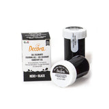 , 9600820 Gel madfarve, Gel madfarve ideel til belægninger og dekorationer, Skaber intense og lyse farver, Fremstillet i Italien, 28 gram, Sort farve.