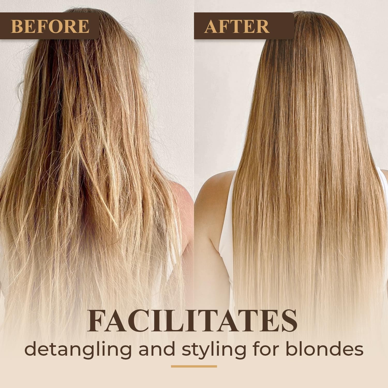 Intea Chamomile - Blond Reflections Hair Mask - Fugter og nærer blondt hår - 250 ML Naty Shop Hair Mask