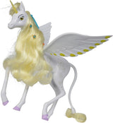 Simba 109480093 - Mia og Mig Enhjørning Onchao, med bevægelige vinger, hårnåle, stylingbørste, legetøjshest, pony, Centopia, 3+ år, lyserød