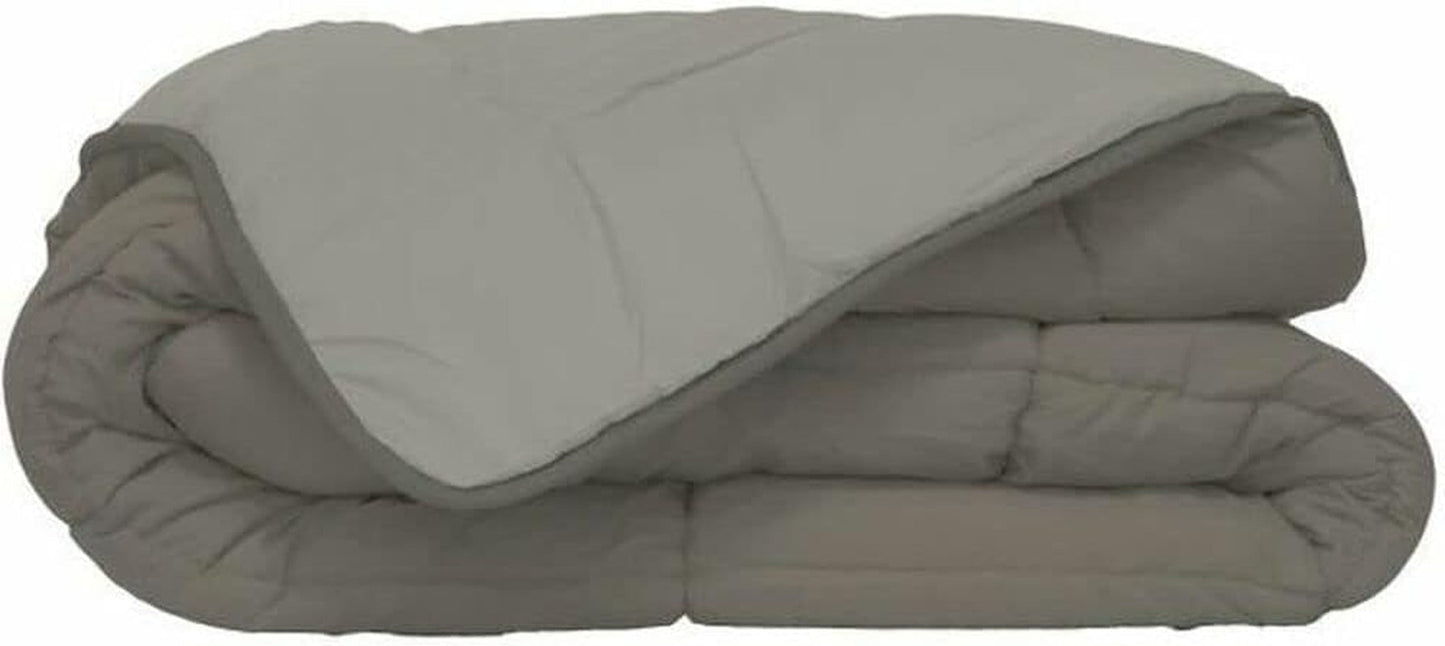 Couette CALGARY Chokolade/Corail 140 Dyner og dyner Naty Shop 220 X 240 Cm