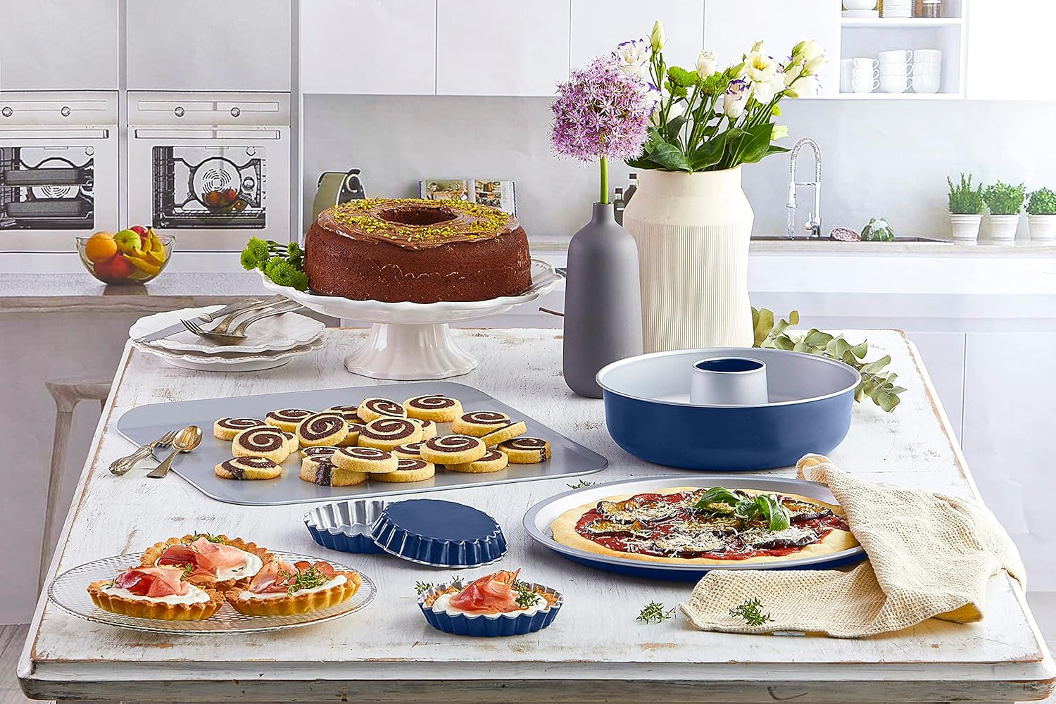 Line XBake, Plumcake Shape 25x11 cm, stål med non-stick belægning, økologisk, Forme og bakker til bagning Naty Shop