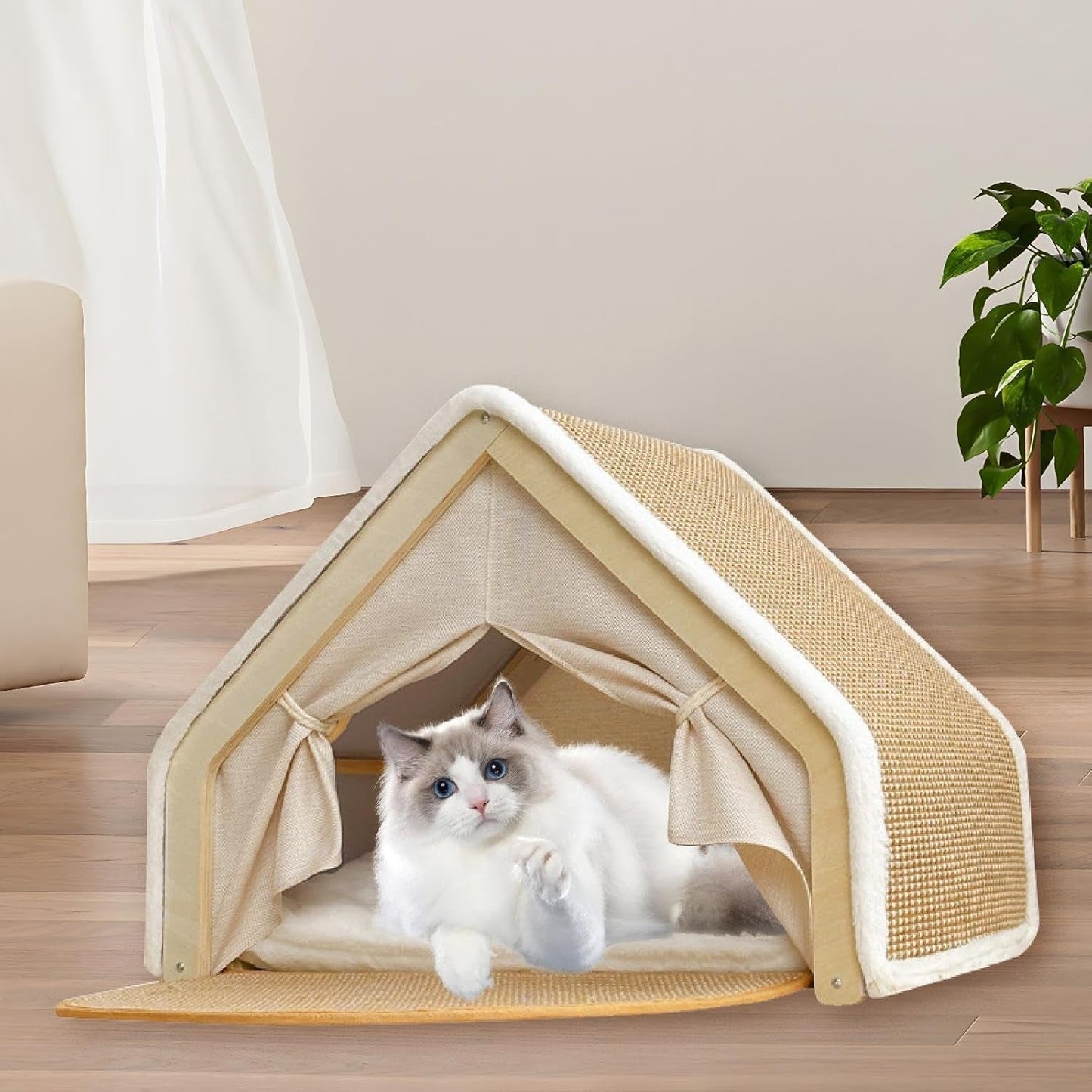Tæpper og møbler, kæledyr, huler og huse, katte, senge til katte, katte - senge, madrasser