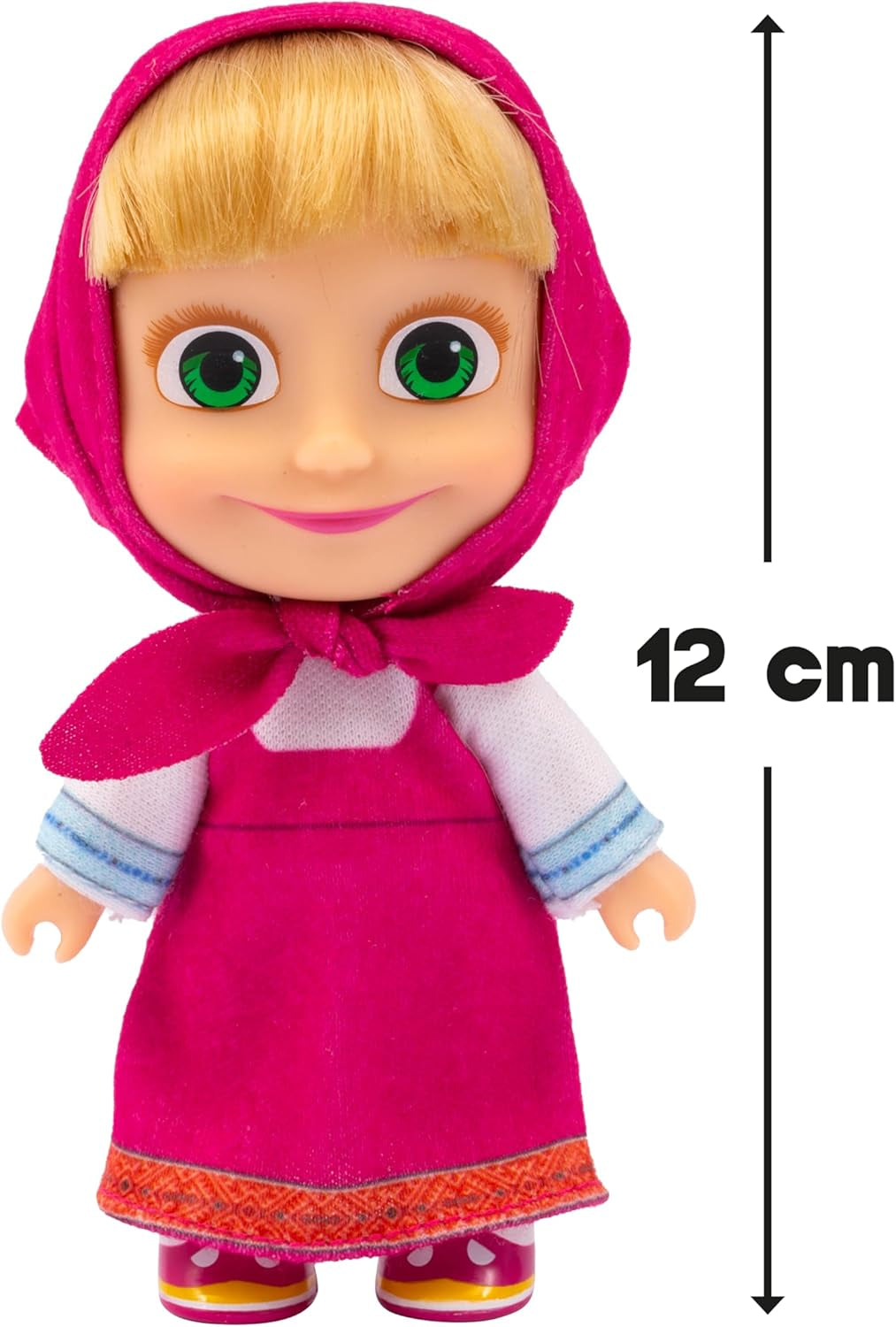 Masha og Michka dukke 12 cm samlerbart sommeroutfit modellegetøj fra 3 år og op MHA001