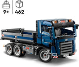 LEGO Technic Dump Truck legetøj med rat og bevægelig dumper - blå byggekøretøj - gaveidé til fødselsdage eller ferier - byggesæt til drenge og piger fra 9 år 42203 Byggesæt Besuche den LEGO-Store