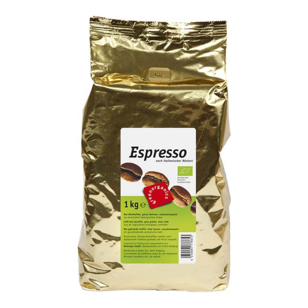 Espresso Green Organics, hele bønner, 1 kg (4)