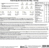 Protein Works - Proteingrød 360 | Myte Yderligere vitaminer og mineraler | Proteinreiches Frühstück | Kalorienarme Haferflocken | 6 portioner | Banan-choko-chip | 500G Cereal Naty Shop