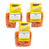 Økologisk rød linsepasta Penne Format 4 kg bælgfrugtproteinpasta 100 % økologisk rød linsemel Glutenfrit bekvemmelighedsformat