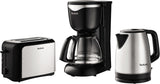 Tefal CM3408 Mini kaffemaskine i glas (600 W, 6 kopper) sort/rustfrit stål, CM340811