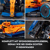 Lego Technic Mclaren Formel 1-racerbil - Voksen F1-model med V6-motor og styring - Gave til motorsportsfans og samlere - 42141 Byggesæt Besuche den LEGO-Store