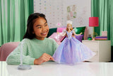Mattel Wicked: Part 2 af Universal Pictures Glinda Deluxe Doll med aftageligt outfit og 3 tilbehør, inspireret af filmen, JFM13, [Multicolor]
