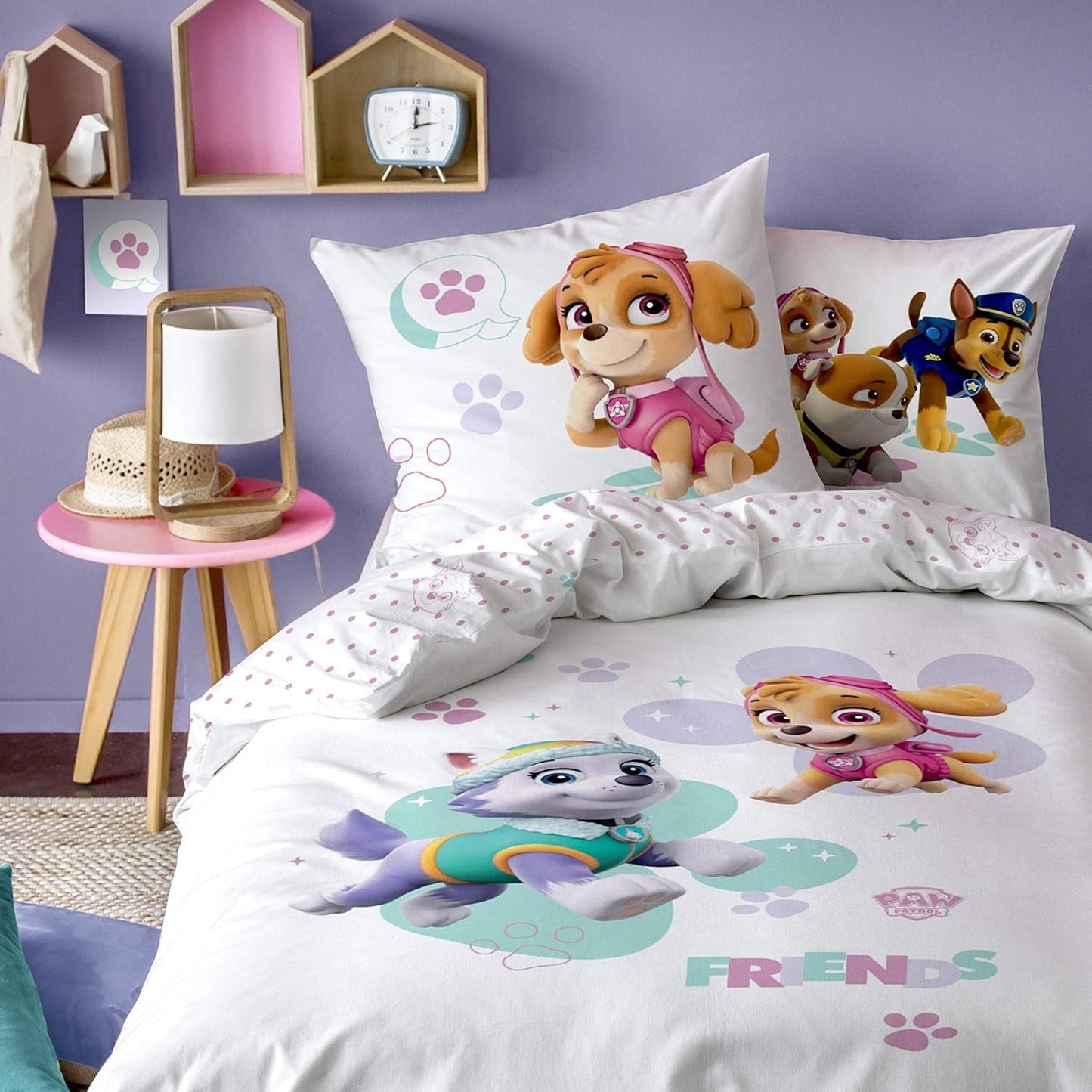 Paw Patrol sengetøj, 2 stk., til piger Sengetøj - børn Naty Shop Standardtitel