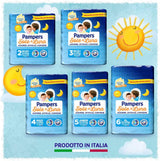 Pampers Sun and Moon Midi bleer, str. 3 (4-9 kg), 120 bleer