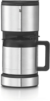 WMF Stelio Aroma espressomaskine med termokande, filterkaffe, 8 kopper, anti-dryp system, automatisk sluk, 1000 W
