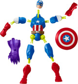 Mixmashers Marvel Captain America Avengers Mix-og-match actionfigurer og tilbehør Actionfigurer Naty Shop